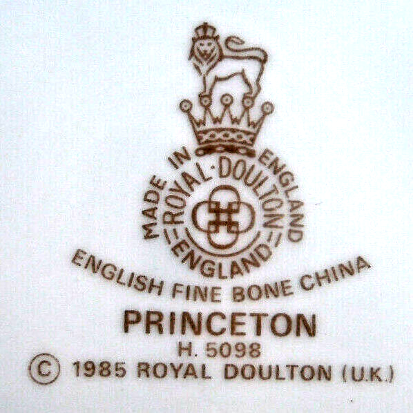 Royal Doulton Princeton Cup and Saucer1