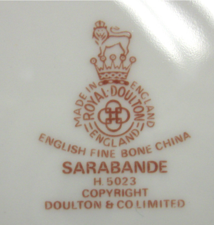 Royal Doulton Sarabande Salad Plate 8"1