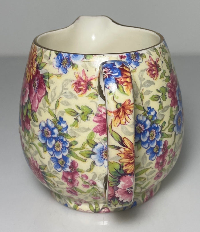 Royal Winton Mayfair Countess Creamer 3 1/2" Chintz2