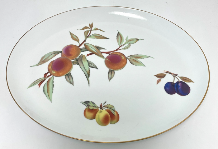 Royal Worcester Evesham Gold Oval Platter 15"0