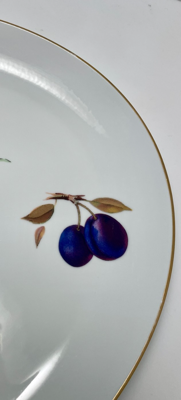 Royal Worcester Evesham Gold Oval Platter 15"3