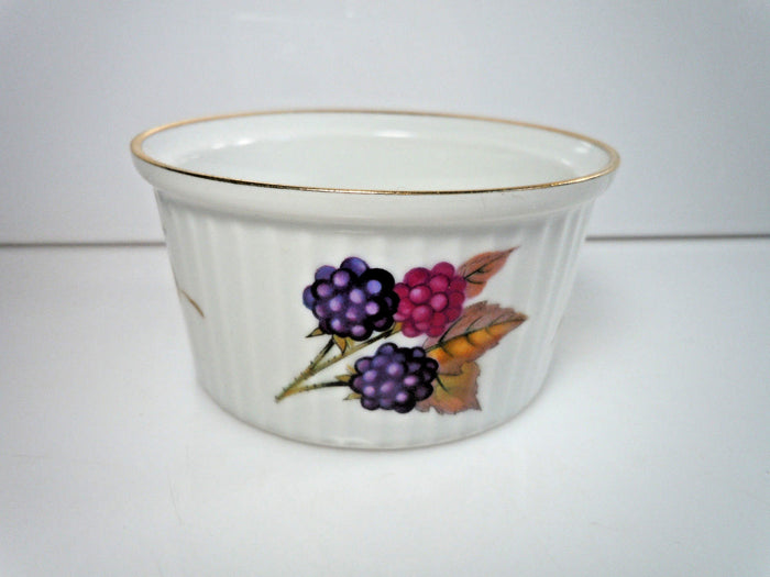 Royal Worcester Evesham Gold Ramekin 3 3/8"0