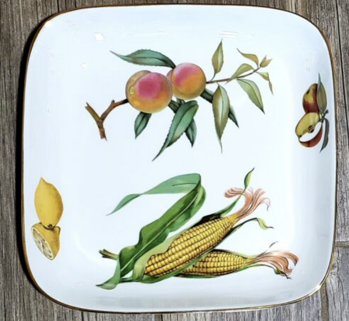 Royal Worcester Evesham Square Buffet Dish 10 3/4"3