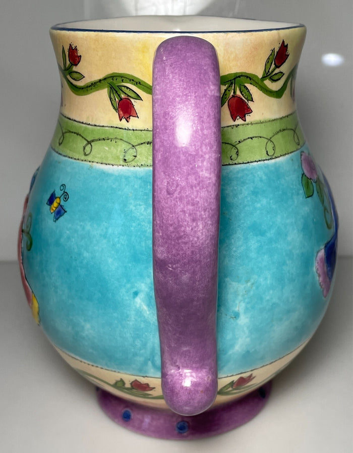 Sango Birds and the Bees Pitcher 48 Ounce 7 3/8"1