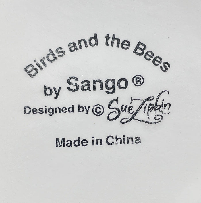 Sango Birds and the Bees Pitcher 48 Ounce 7 3/8"2