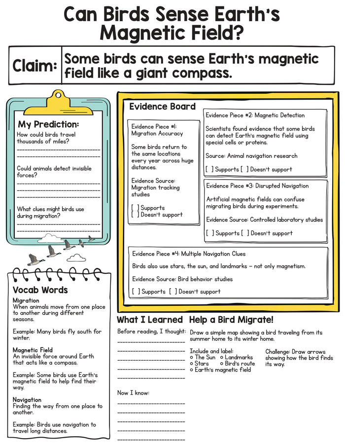Science Detectives Mystery Files Printable | Grades 3–5