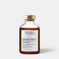 A 30ml glass vial of Biologique Recherche 'Serum Vivant' blemish corrector, featuring a gold cap and a cream-colored label with dark blue text, set against a light gray background.