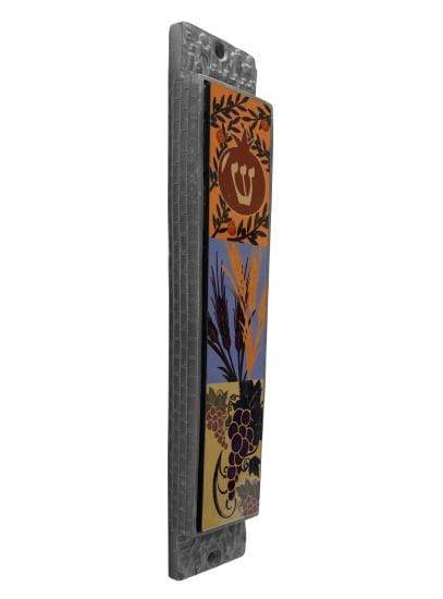 Seven Species Mezuzah