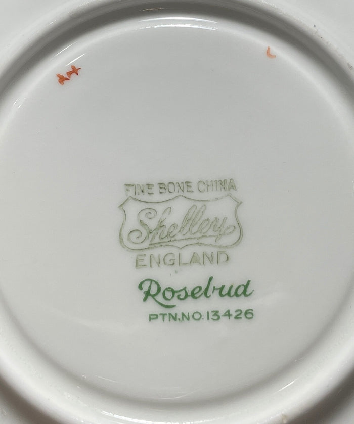 Shelley Rosebud Saucer 5 3/4"1