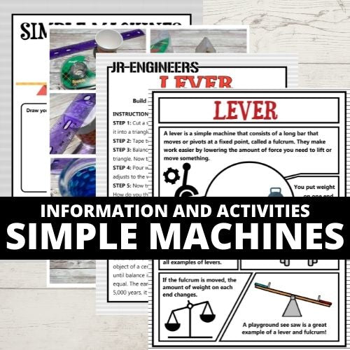 Simple Machines Projects Pack for Kids