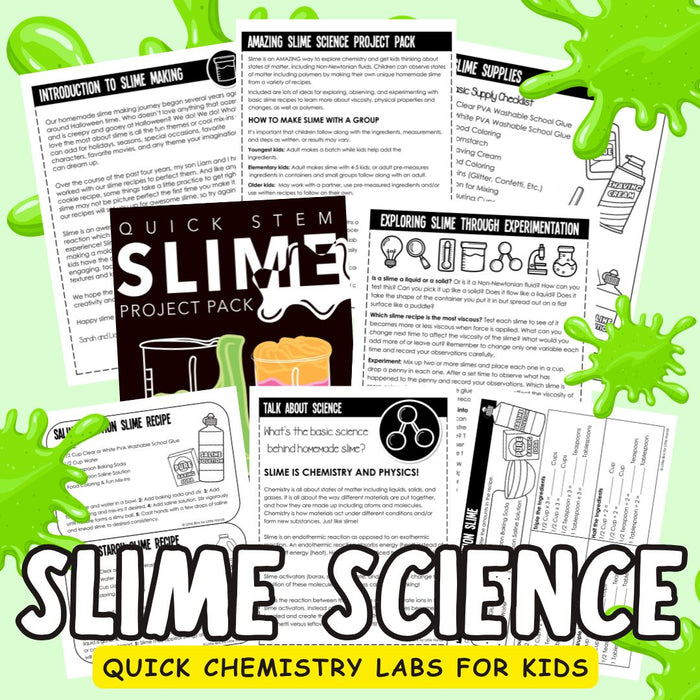 Slime Science Labs Pack