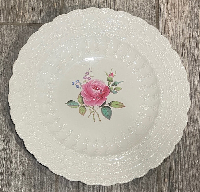 Spode Billingsley Rose Dinner Plate 10 5/8"0