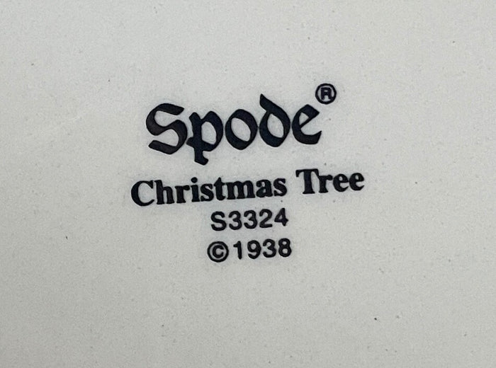Spode Christmas Tree Ascot Teapot and Lid 5 Cup 7 3/4"4