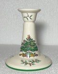 Spode Christmas Tree Candlestick 5 1/2"0