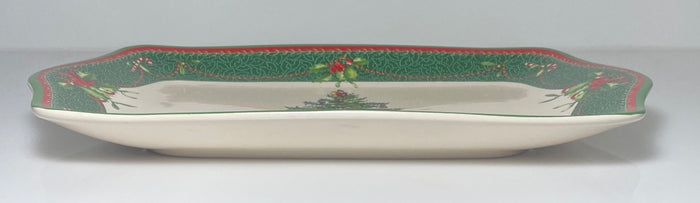 Spode Christmas Tree Dessert Tray 2011 11 3/4"1