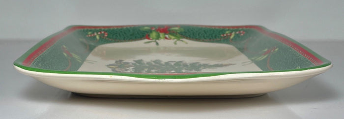 Spode Christmas Tree Dessert Tray 2011 11 3/4"2