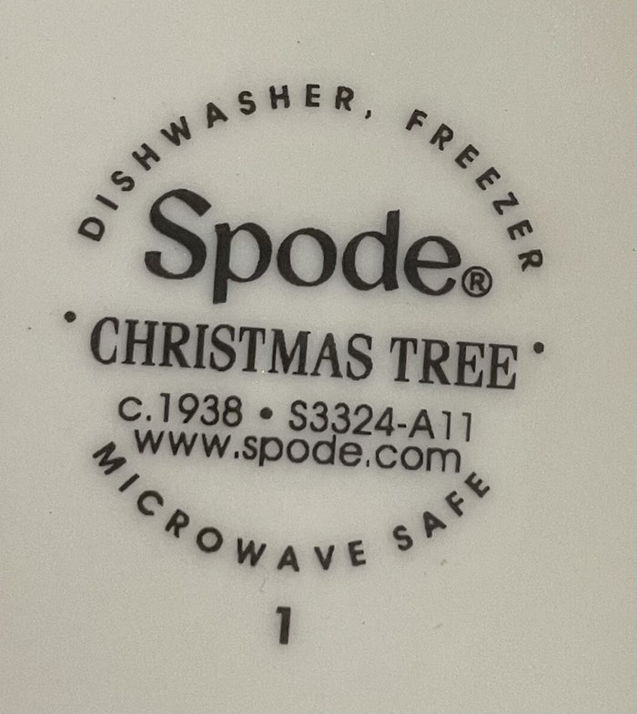 Spode Christmas Tree Individual Dip Dish 5"2