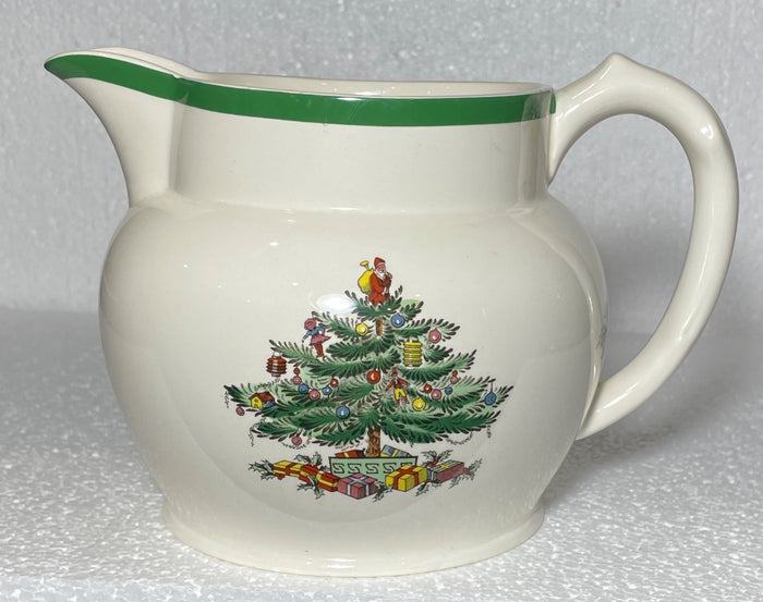 Spode Christmas Tree Jug 24 Ounce 4 1/2"0
