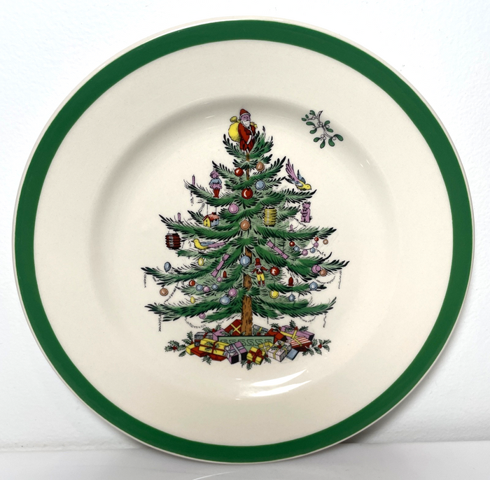 Spode Christmas Tree Salad Plate 7 3/4"0