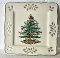 Spode Christmas Tree Square Pierced Tray 8" x 8"0