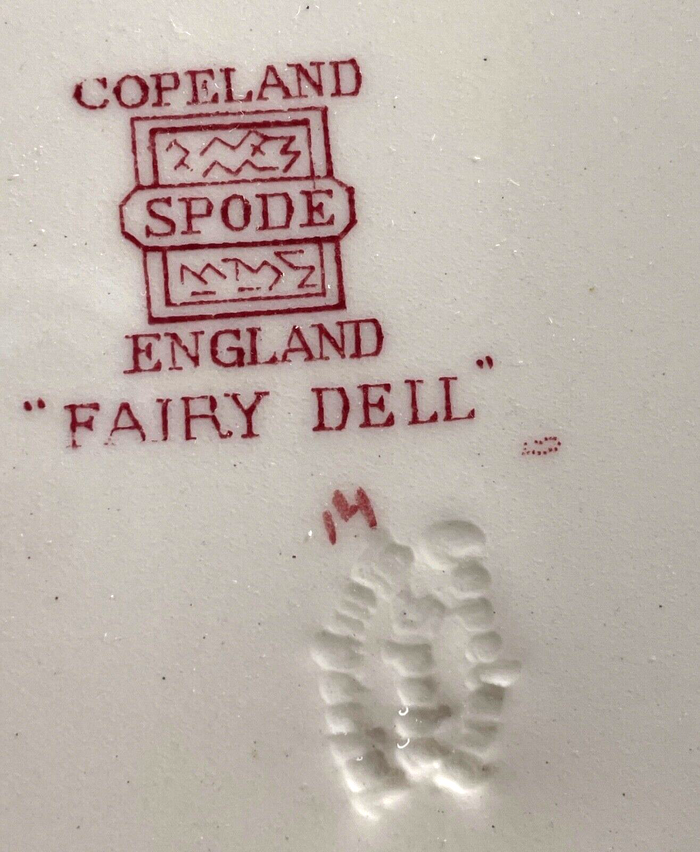 Spode Fairy Dell Dinner Plate 10 1/2"1