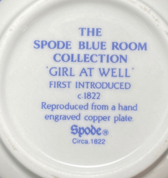 Spode Georgian Collection Girl at Well Cup Only 2 3/4"1