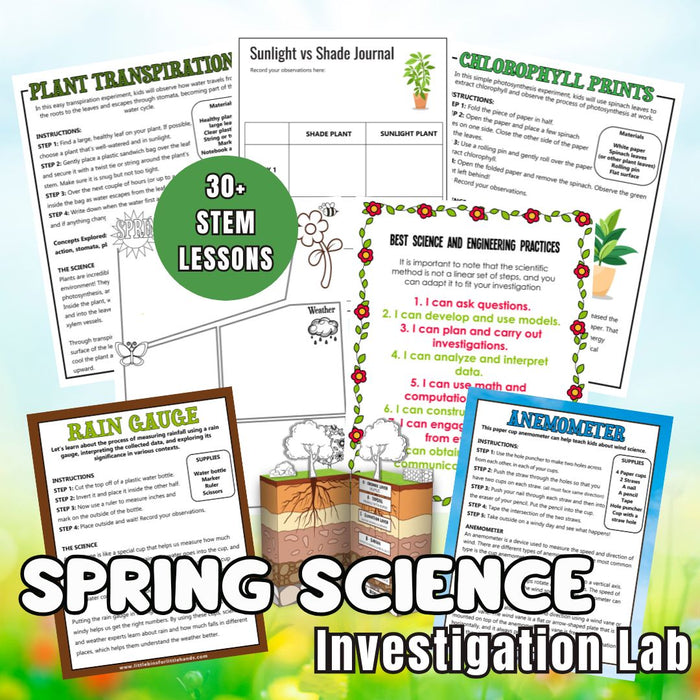 Spring STEM Project Pack