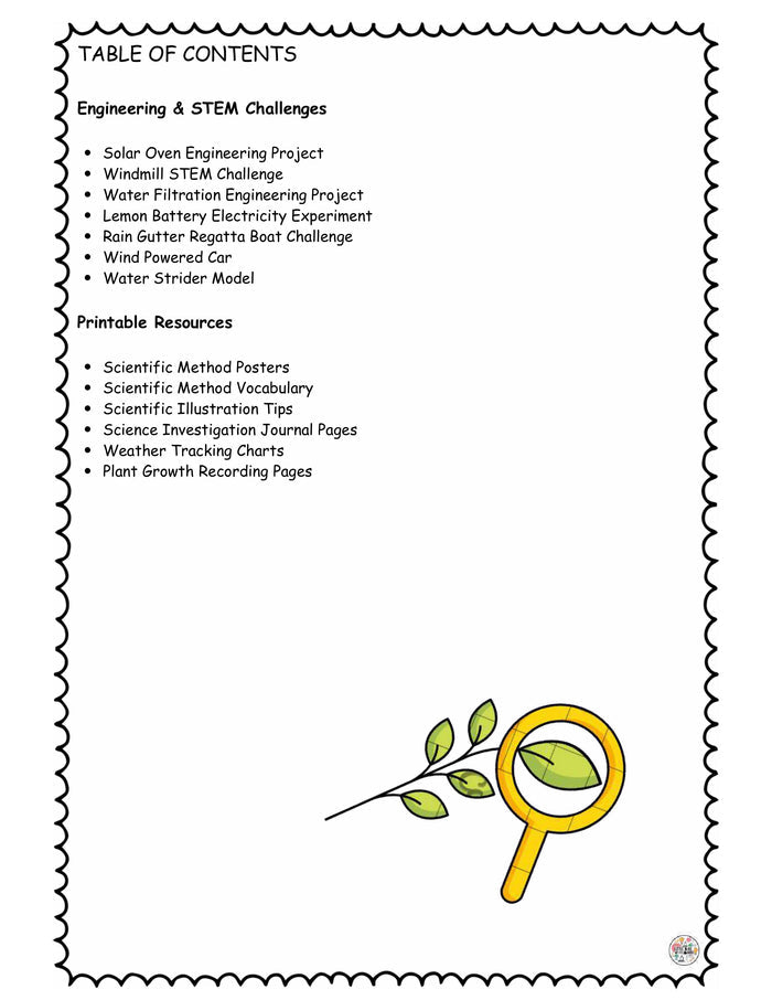 Spring STEM Project Pack