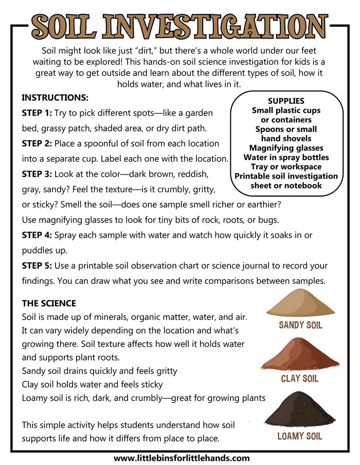 Spring STEM Project Pack