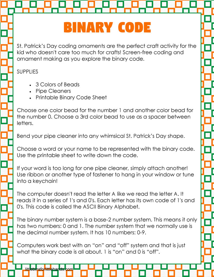 St. Patrick's Day STEM Pack