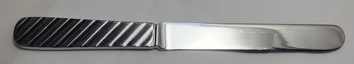 Stanley Roberts Zebra Glossy Stainless Blunt Knife 9 1/2"0
