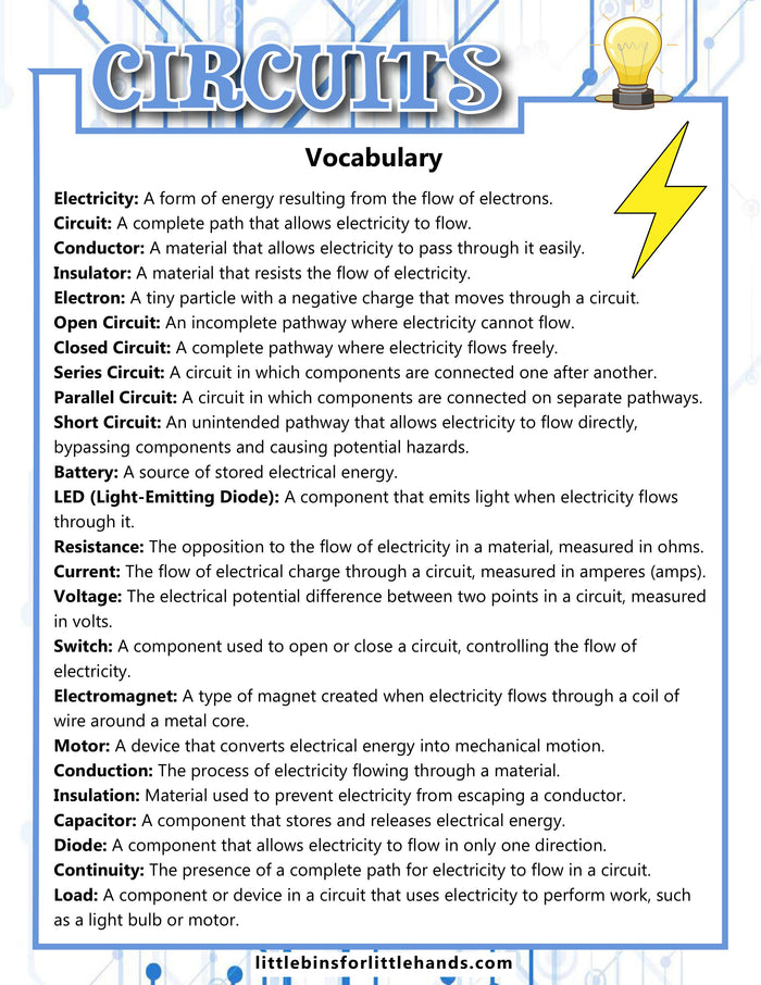 STEM Tech Circuits Pack for Kids