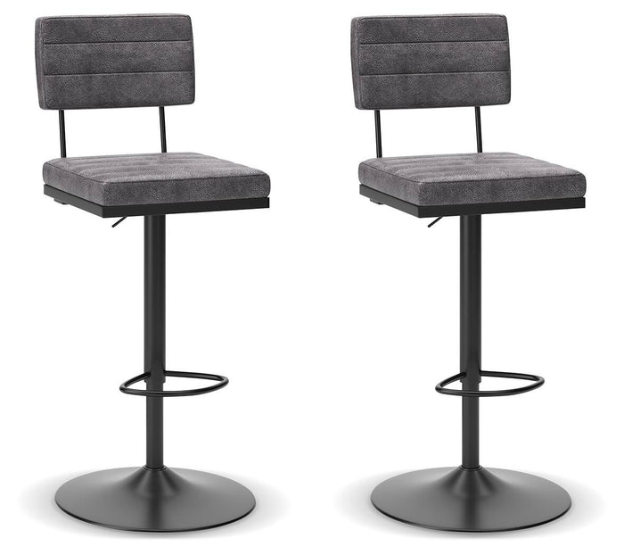 Strumford Tall Swivel Barstool (2/CN)