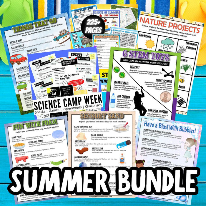 Summer Fun Activity Bundle (11 Packs!)