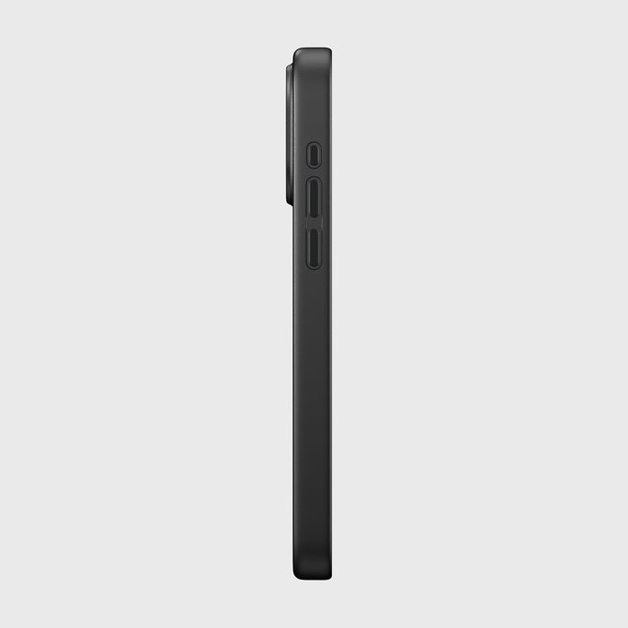 TerraTact NAPA Leather Case – iPhone 15 Series (Midnight Black)