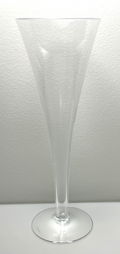 Tiffany & Co Trumpet Hollow Stem Champagne Flute 9" Signed0