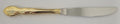 Towle Golden Baroness Electroplate Knife 9 1/4" Flatware Silverware0