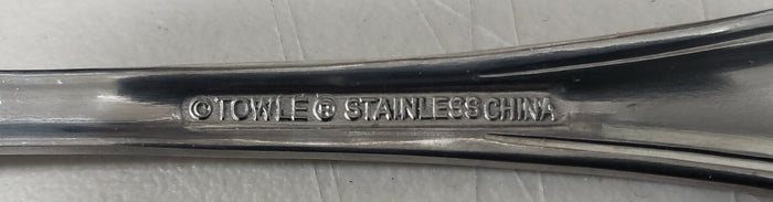 Towle Tuscan Bead Stainless Knife Modern Solid 9 1/2"2