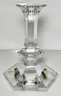 Val St Lambert Elysee Single Light Candlestick 6 7/8"0