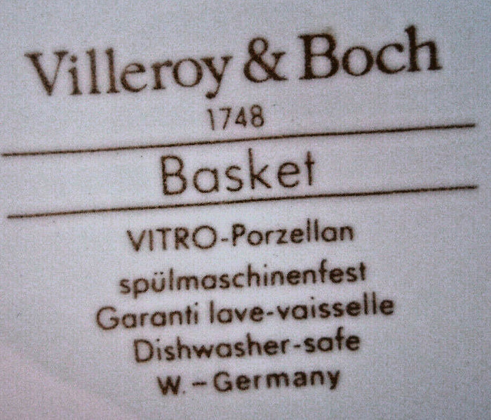 Villeroy and Boch Basket Tureen and Lid2