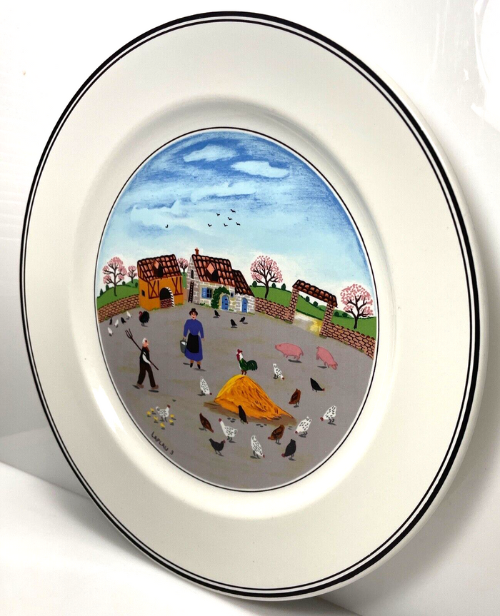 Villeroy and Boch Design Naif Dinner Plate 10 5/8" Country Yard1