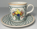 Villeroy & Boch Basket Cup and Saucer Set 3"0