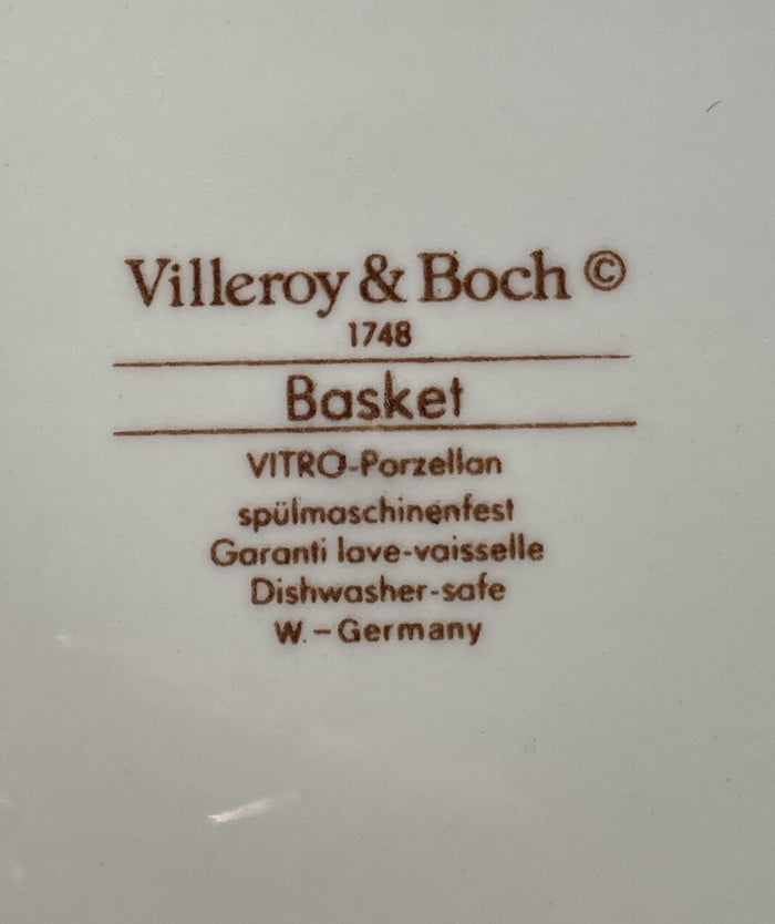 Villeroy & Boch Basket Salad Plate 8 1/2"2