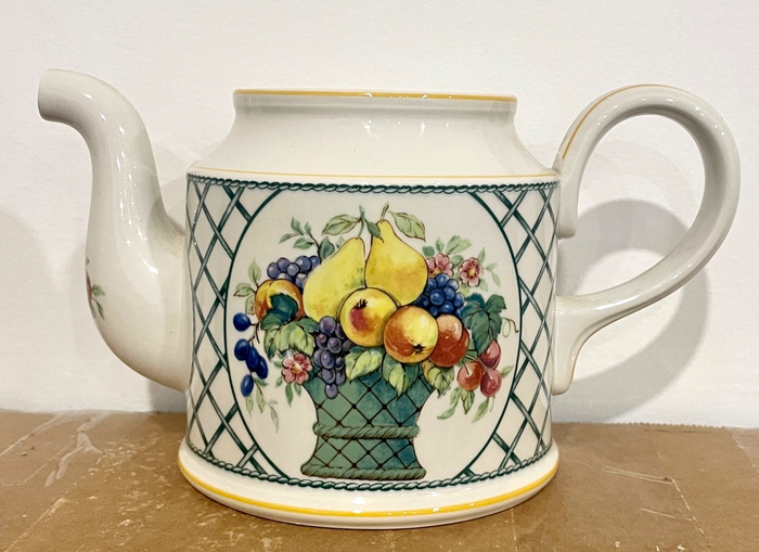 Villeroy & Boch Basket Small Coffee Pot No Lid 3 Cup 4 1/2" Tall0