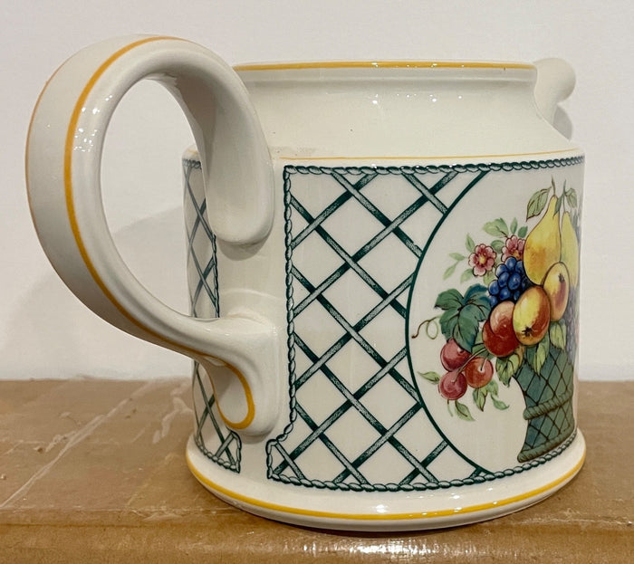 Villeroy & Boch Basket Small Coffee Pot No Lid 3 Cup 4 1/2" Tall3