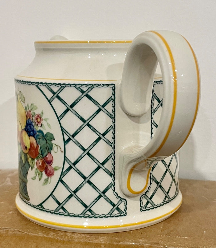 Villeroy & Boch Basket Small Coffee Pot No Lid 3 Cup 4 1/2" Tall4