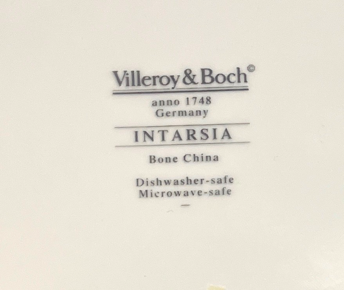 Villeroy & Boch Intarsia Accent Salad Plate 8 3/4"2