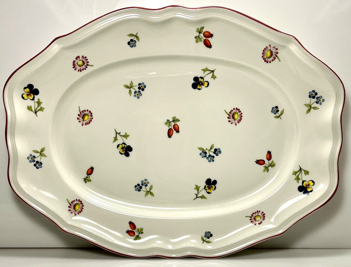 Villeroy Boch Petite Fleur 14 3/8" Oval Platter0