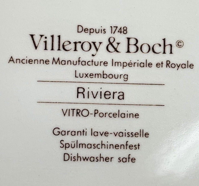 Villeroy Boch Riviera Gravy Boat and Underplate2