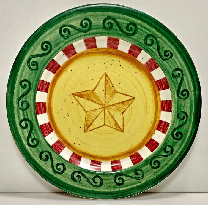 Villeroy Boch Winterfest Salad Plate 8 1/4" Christmas1